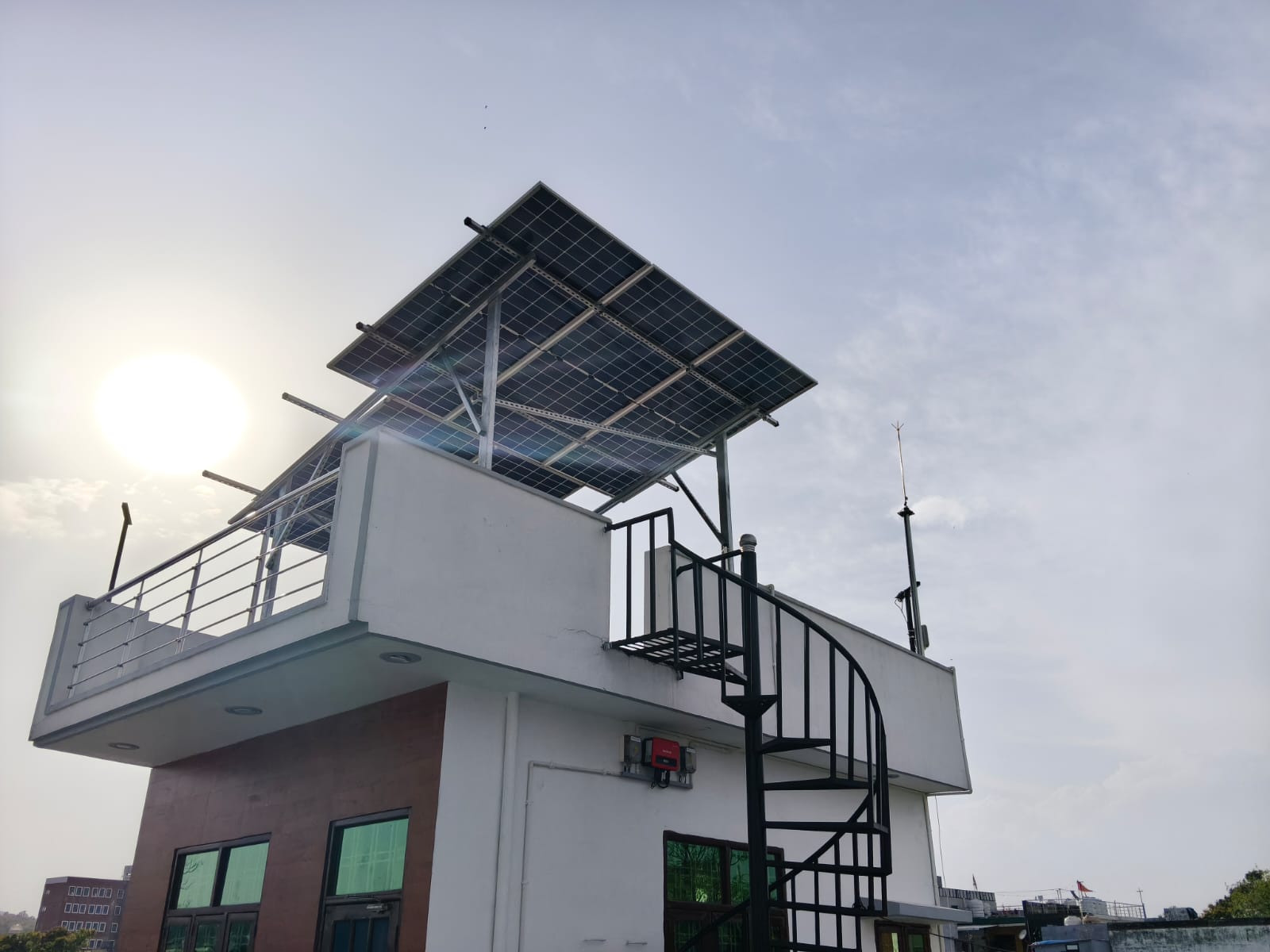 Solar installation in Uttarakhand